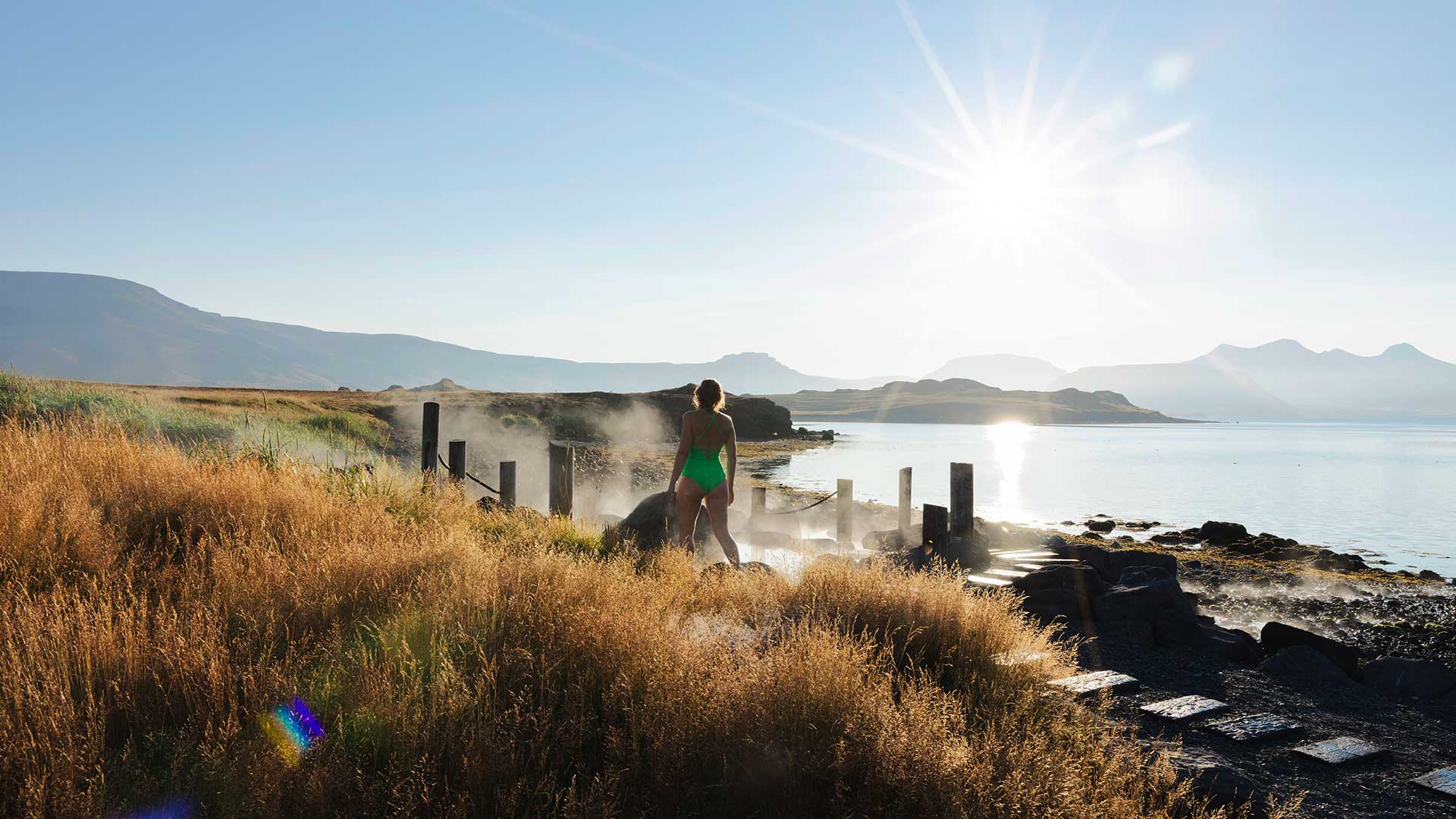 Hvammsvík sea baths ©Hvammsvík