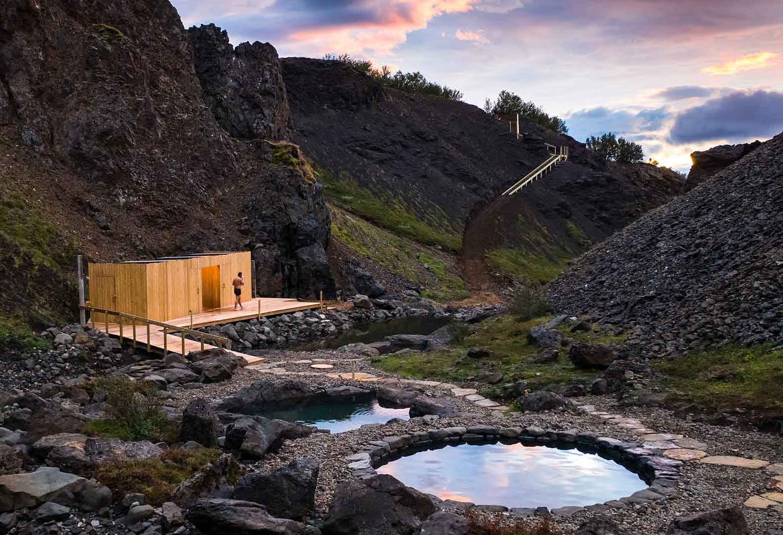 Husafell Canyon Baths ©Húsafell Canyon Baths
